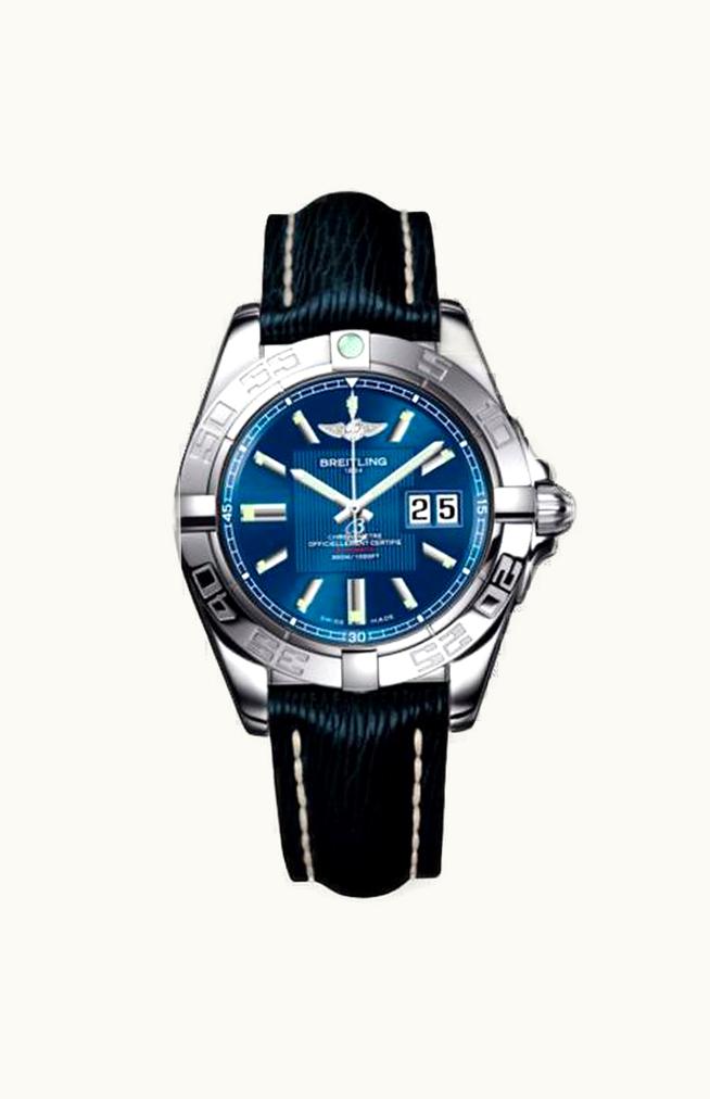 Breitling Galactic 41 Stainless Steel / Metallica Blue / Sahara