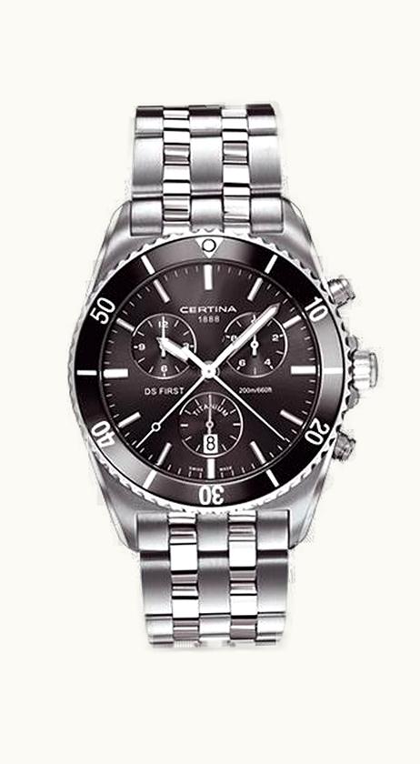 Breitling Galactic 32 Sleek Edition Stainless Steel / Diamond / Trophy Black Diamond / Calf