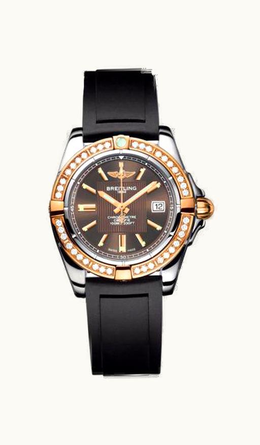 Breitling Galactic 32 Stainless Steel / Rose Gold / Diamond / Solar Bronze / Rubber