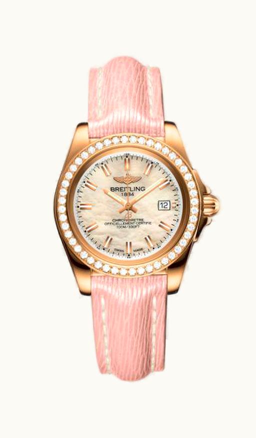 Breitling Galactic 32 Sleek Edition Rose Gold / Diamond / Pearl / Sahara