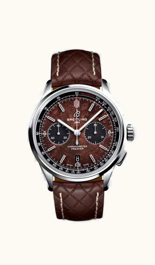 Breitling Galactic 32 Stainless Steel / Pearl / Rubber