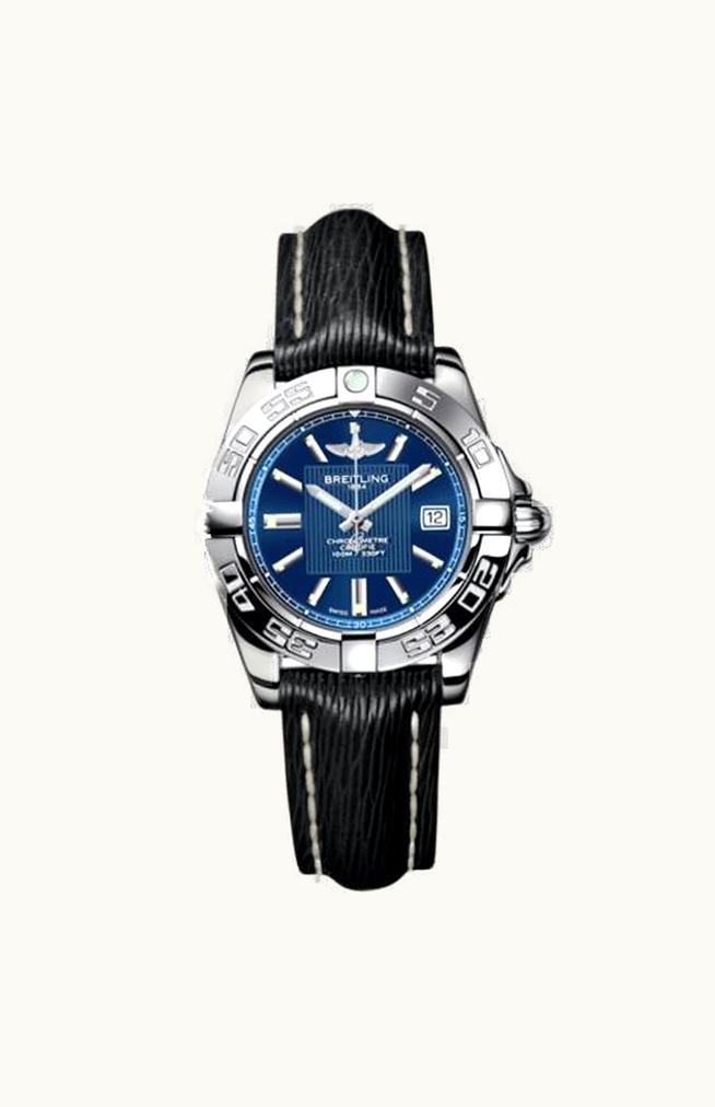 Breitling Galactic 32 Stainless Steel / Metallica Blue / Sahara