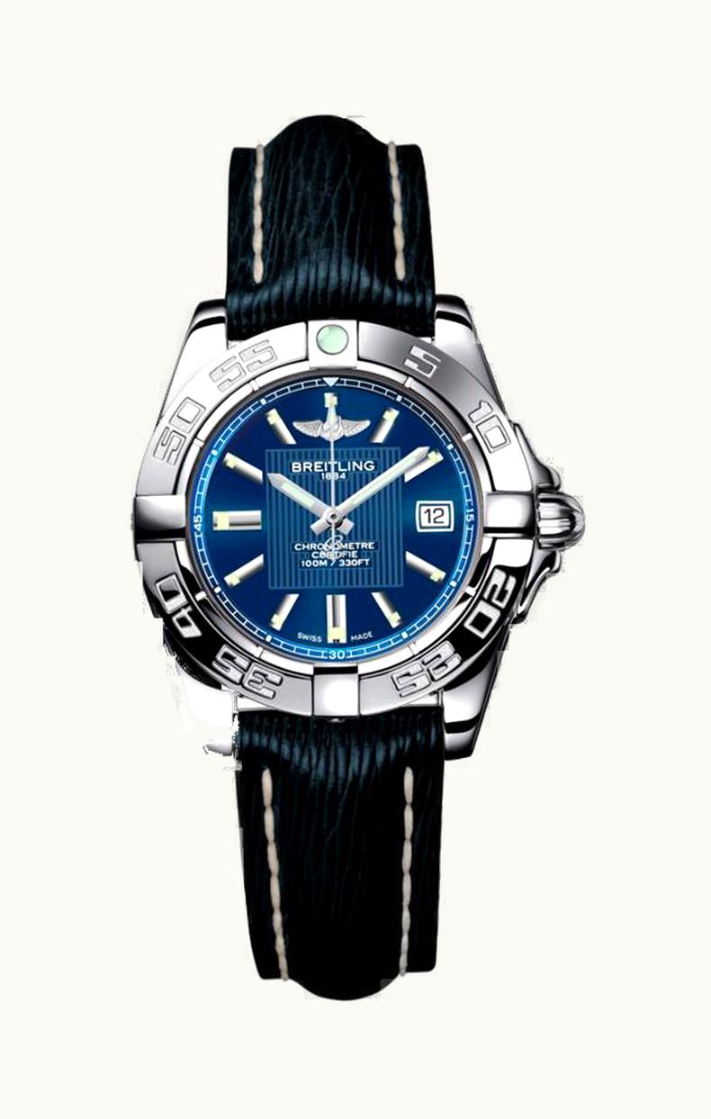 Breitling Galactic 32 Stainless Steel / Metallica Blue / Sahara