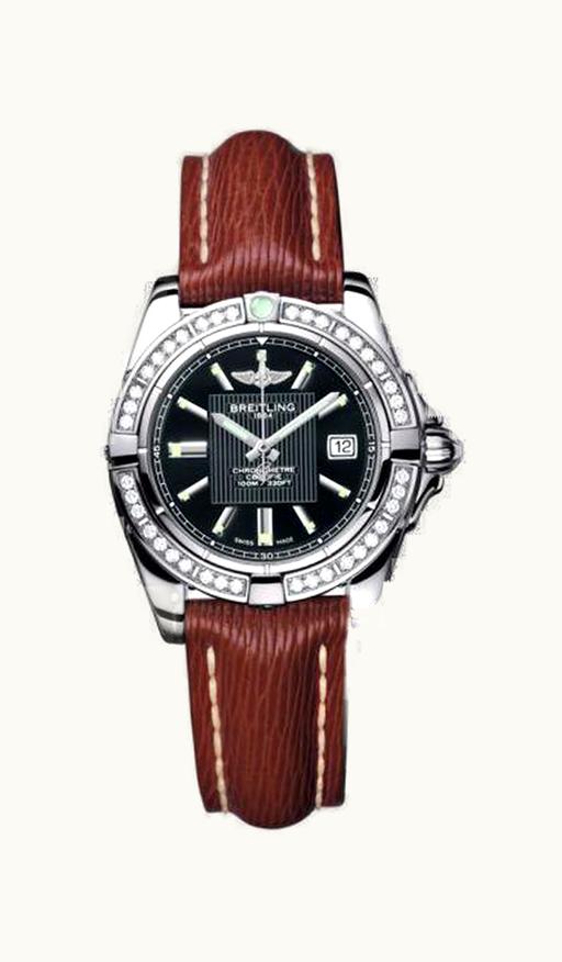 Breitling Galactic 32 Stainless Steel / Diamond / Trophy Black / Sahara