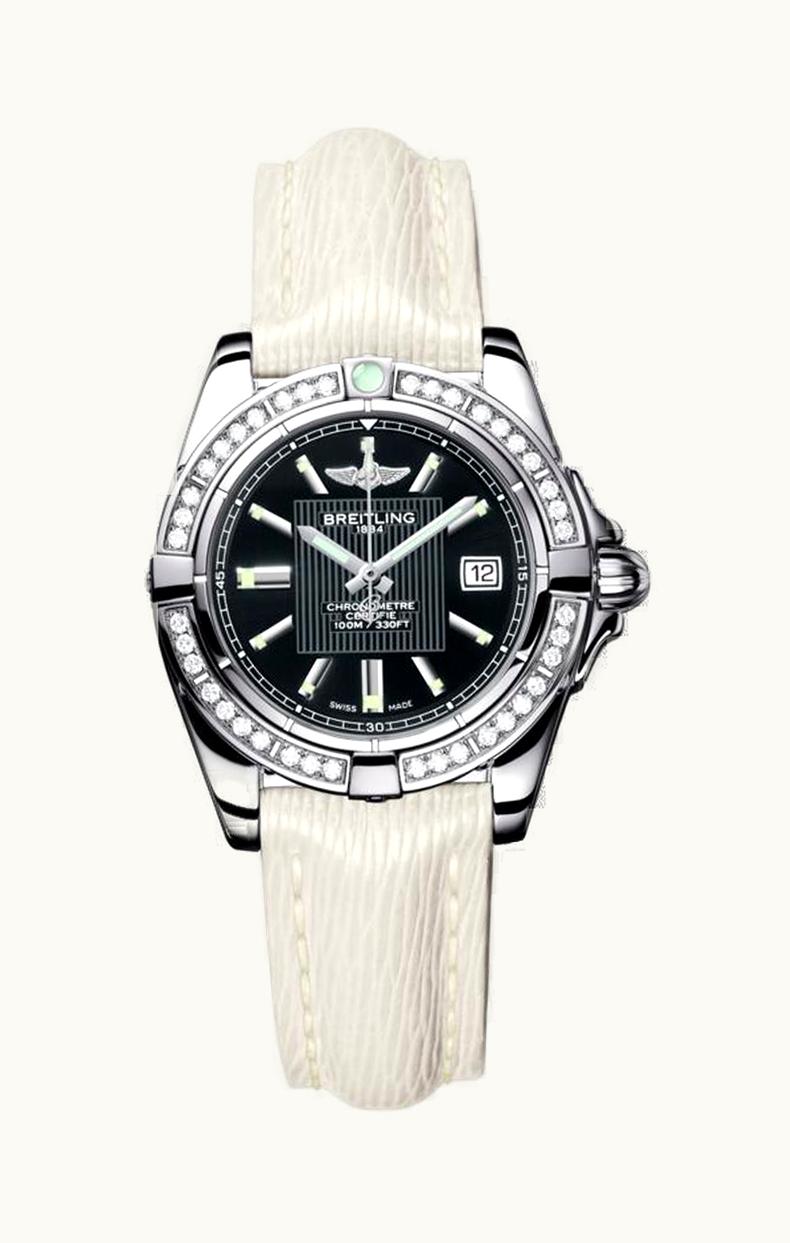 Breitling Galactic 32 Stainless Steel / Diamond / Trophy Black / Sahara
