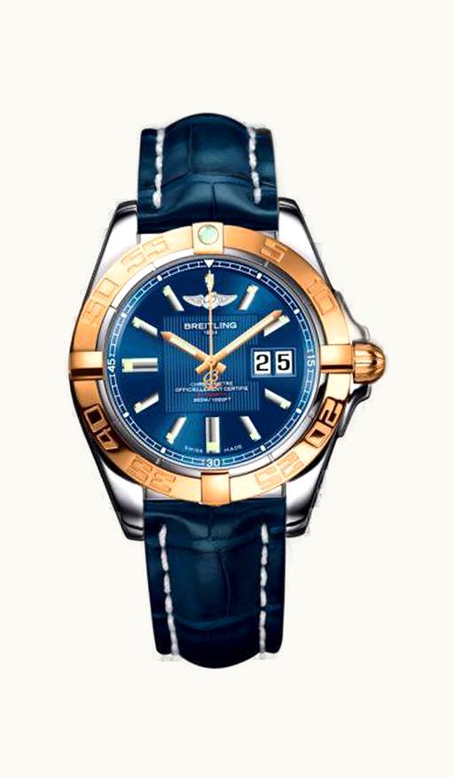 Breitling Galactic 32 Stainless Steel / Diamond / Trophy Black / Rubber