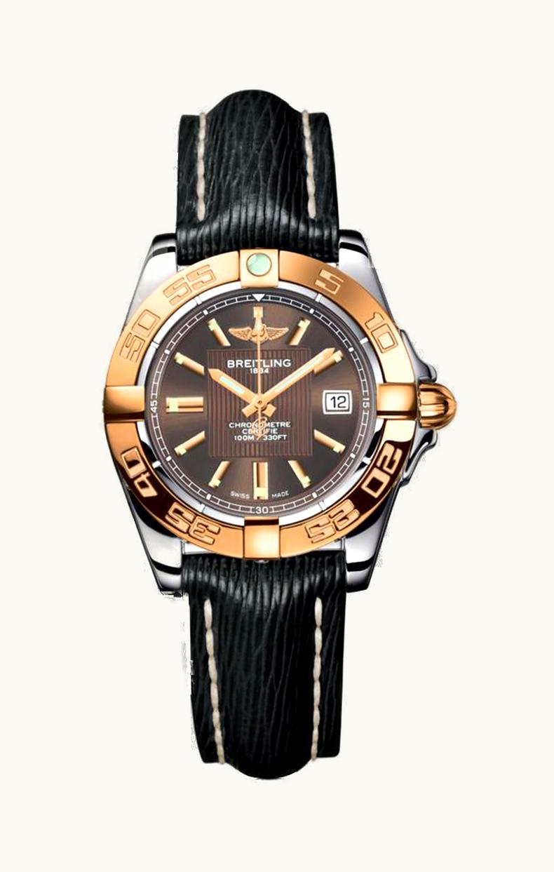 Breitling Galactic 32 Stainless Steel / Rose Gold / Solar Bronze / Sahara