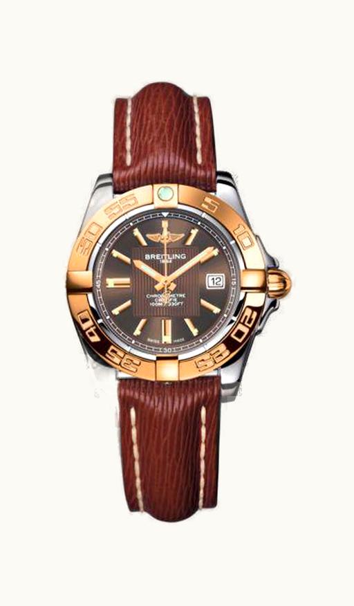 Breitling Galactic 32 Stainless Steel / Rose Gold / Solar Bronze / Sahara