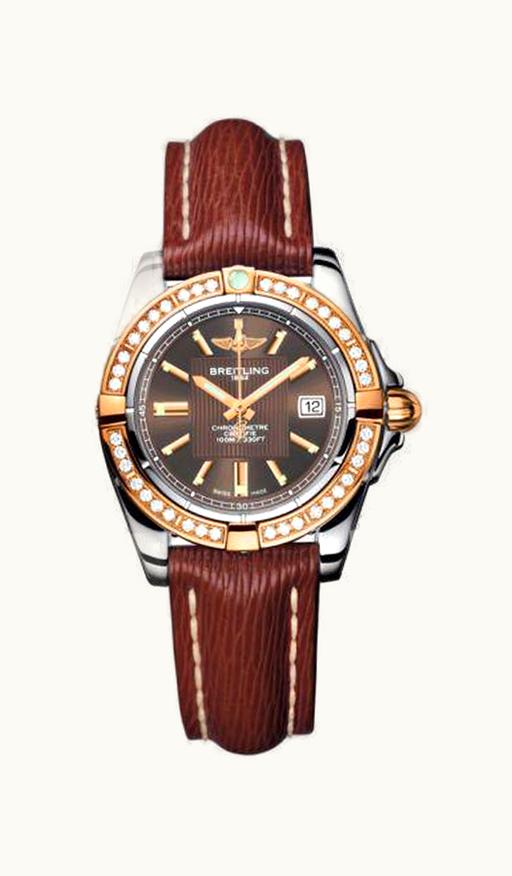 Breitling Galactic 32 Stainless Steel / Rose Gold / Diamond / Solar Bronze / Sahara