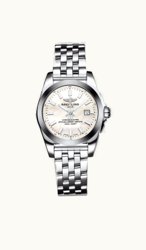 Breitling Galactic 29 Stainless Steel / Pearl / Bracelet