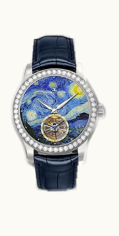 Breitling Galactic 32 Sleek Edition Stainless Steel / Pearl Diamond / Calf