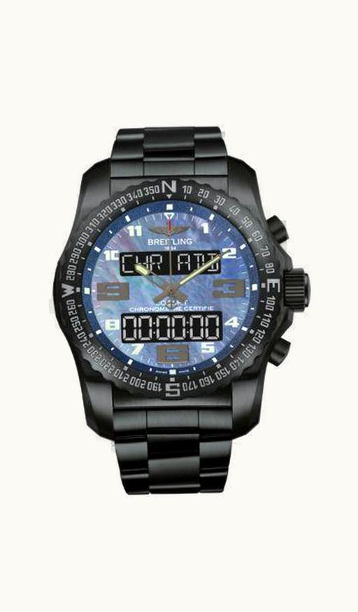 Breitling Galactic 32 Sleek Edition Stainless Steel / Diamond / Pearl Diamond / Sahara