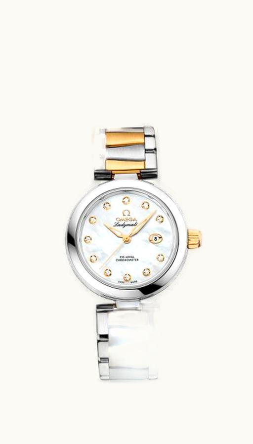 Breitling Galactic 32 Sleek Edition Stainless Steel / Rose Gold / Diamond / Golden Sun / Bracelet