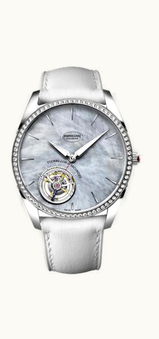 Breitling Galactic 32 Sleek Edition Stainless Steel / Rose Gold / Pearl Diamond / Calf