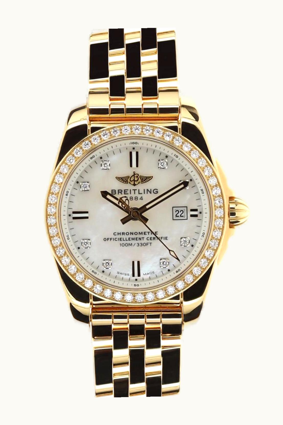 Breitling Galactic 29 Stainless Steel / Rose Gold / Trophy Black Diamond / Bracelet