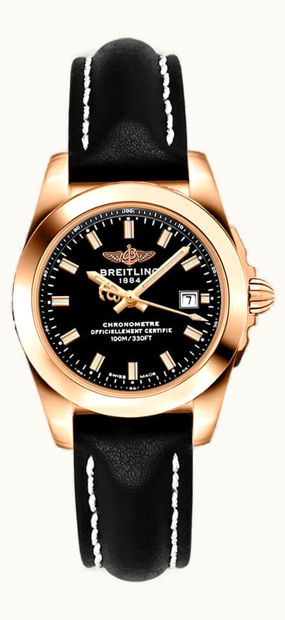 Breitling Galactic 29 Rose Gold / Trophy Black / Sahara