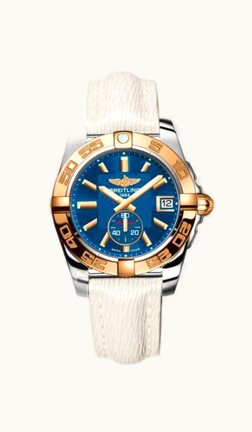 Breitling Galactic 29 Stainless Steel / Diamond / Pearl / Rubber