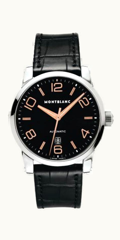 Breitling Galactic 29 Stainless Steel / Rose Gold / Diamond / Trophy Black / Calf