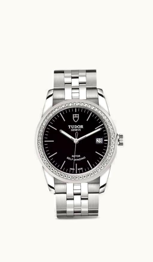 Breitling Galactic 29 Stainless Steel / Rose Gold / Diamond / Horizon Blue / Calf