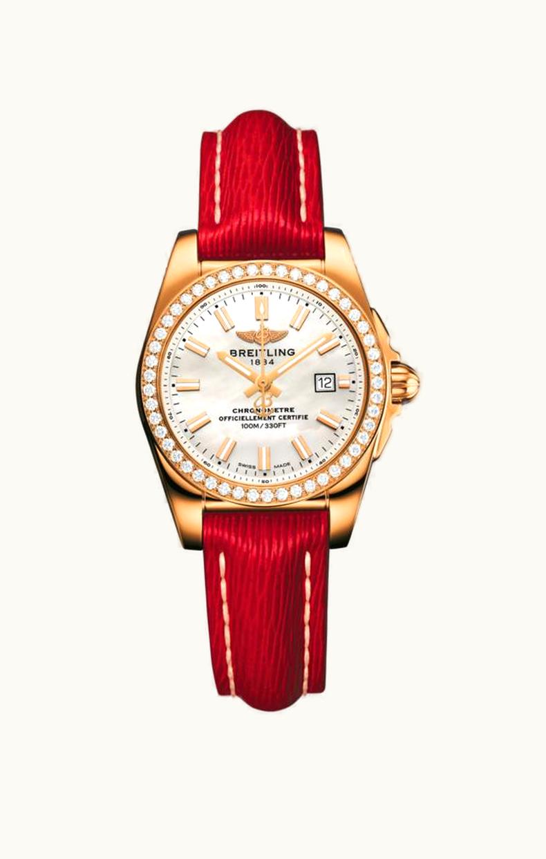 Breitling Galactic 29 Rose Gold / Diamond / Pearl / Sahara