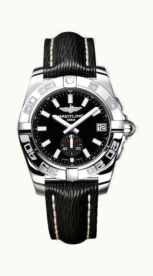 Breitling Galactic 36 Automatic Stainless Steel / Onyx Black / Sahara