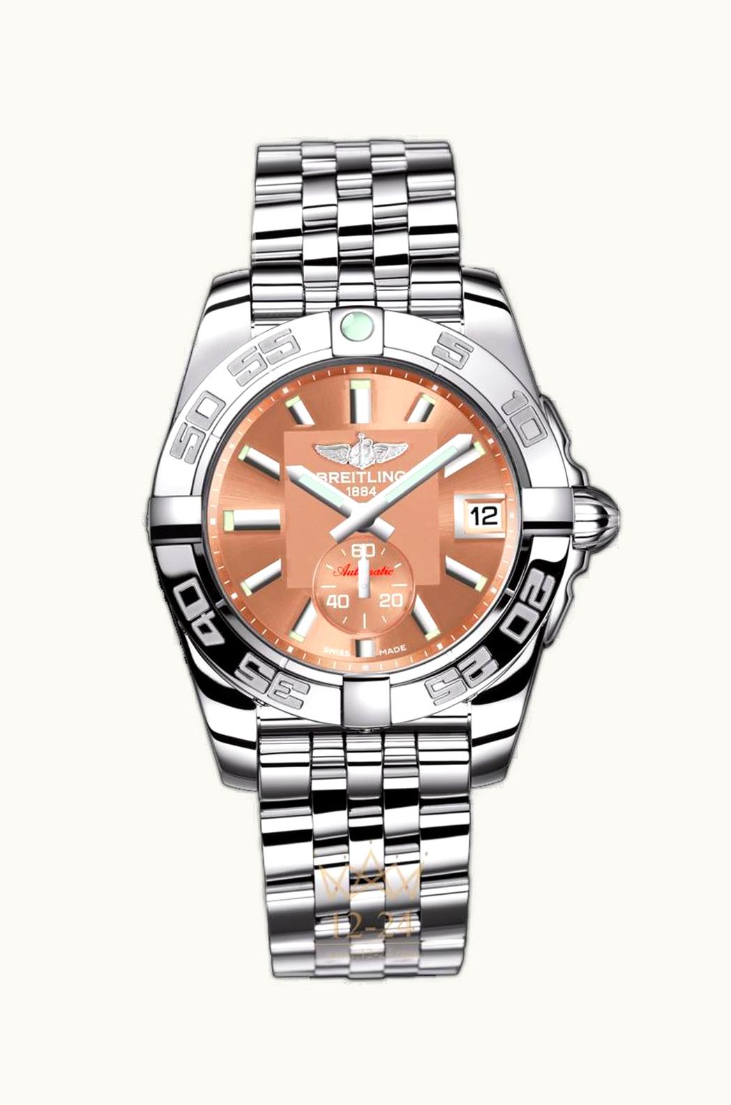 Breitling Galactic 36 Automatic Stainless Steel / Copperhead Bronze / Sahara