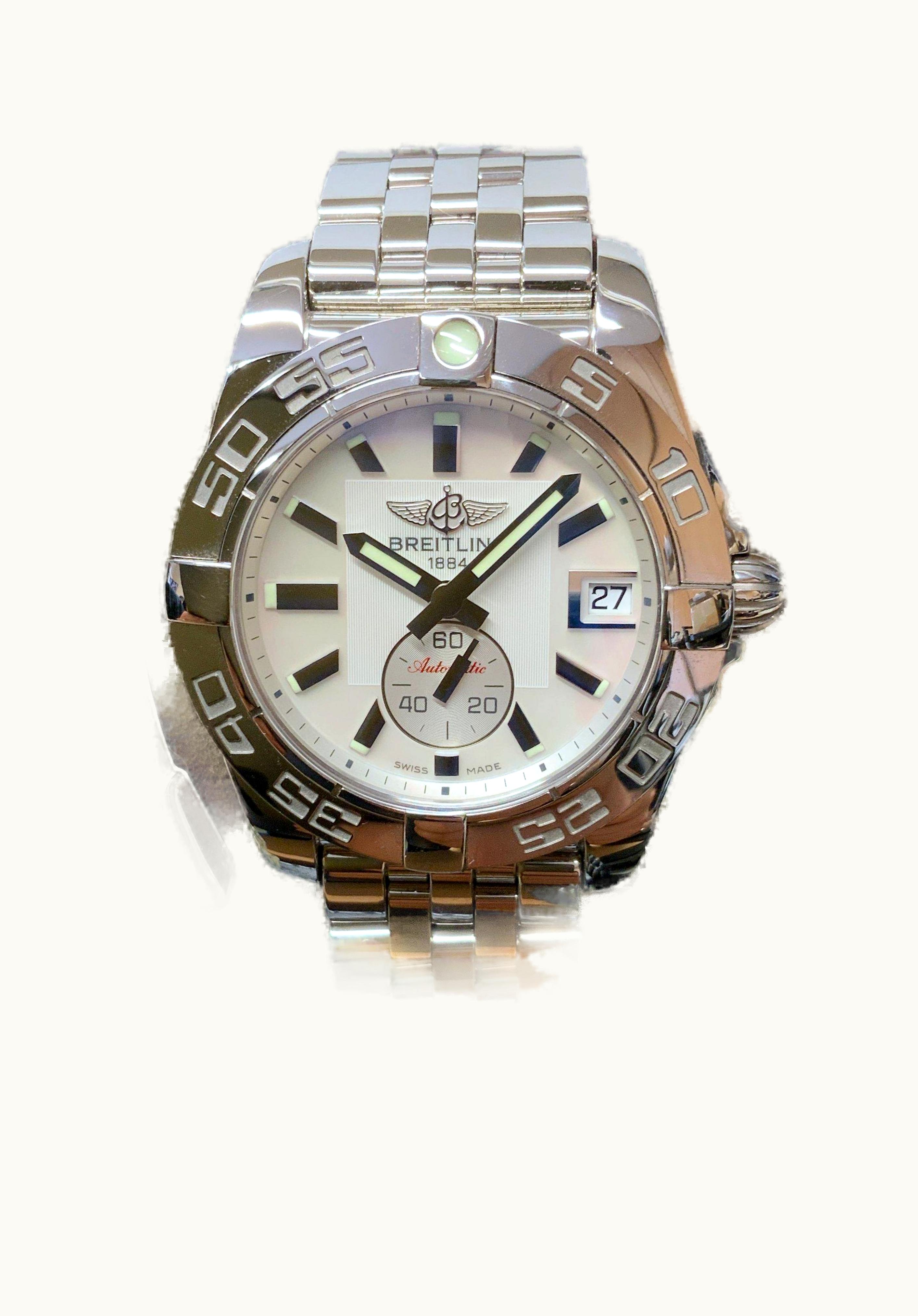 Breitling Galactic 36 Automatic Stainless Steel / Rose Gold / Diamond / Volcano Black / Sahara