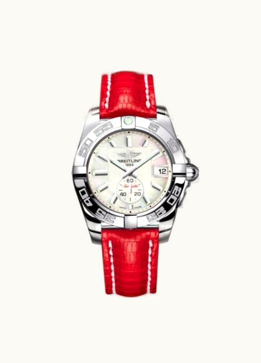 Breitling Galactic 36 Automatic Stainless Steel / Pearl / Teju