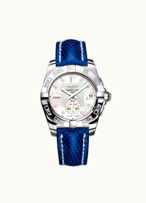 Breitling Galactic 36 Automatic Stainless Steel / Pearl Diamond / Teju