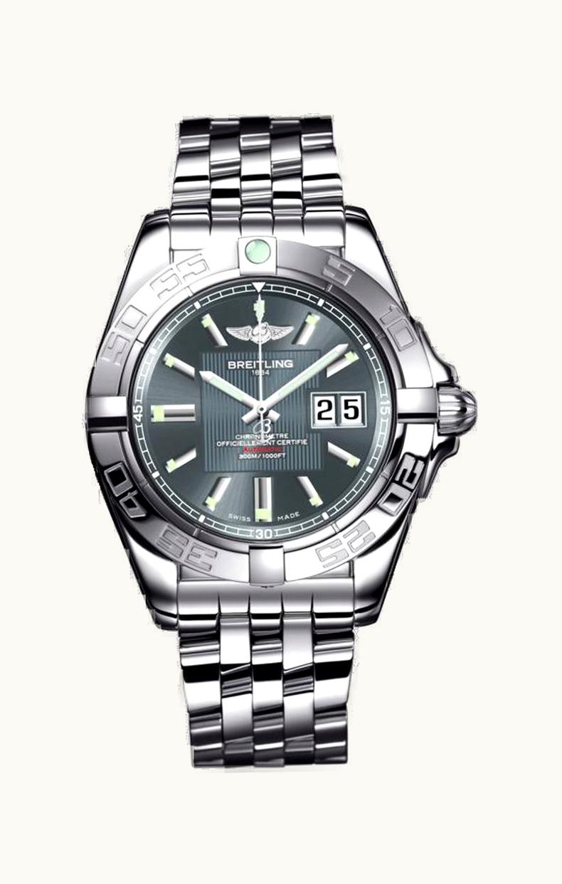 Breitling Galactic 41 Stainless Steel / Tomcat Gray / Teju