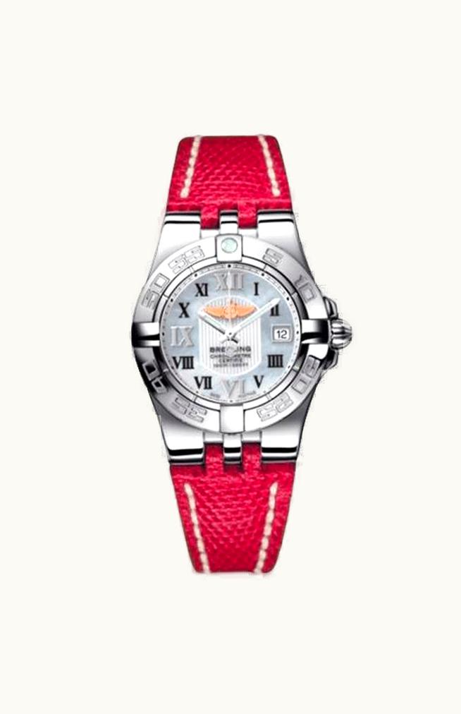 Breitling Galactic 30 MOP / Roman / Red Teju