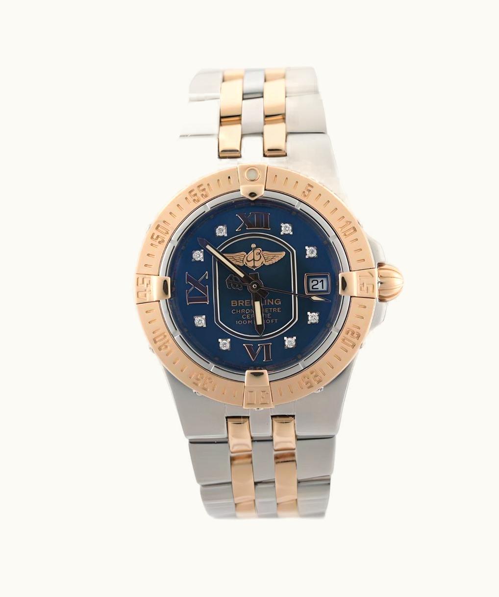 Breitling Galactic 30 Blue / Diamond / Teju