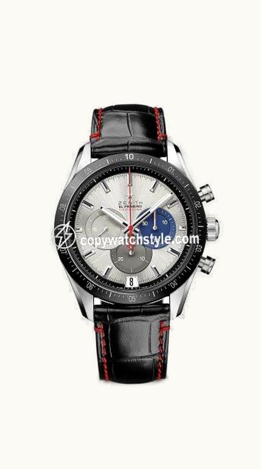 Breitling Galactic 32 Stainless Steel / Trophy Black / Croco