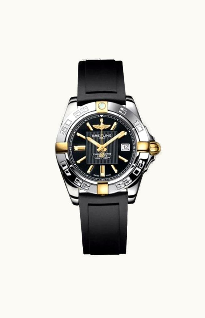 Breitling Galactic 32 Two Tone Black / Two Tone Bracelet