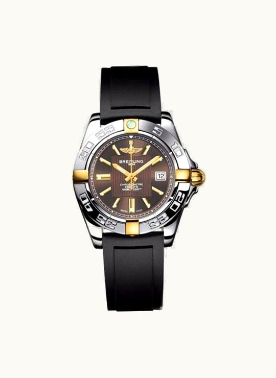 Breitling Galactic 32 Two Tone Bronze / Rubber