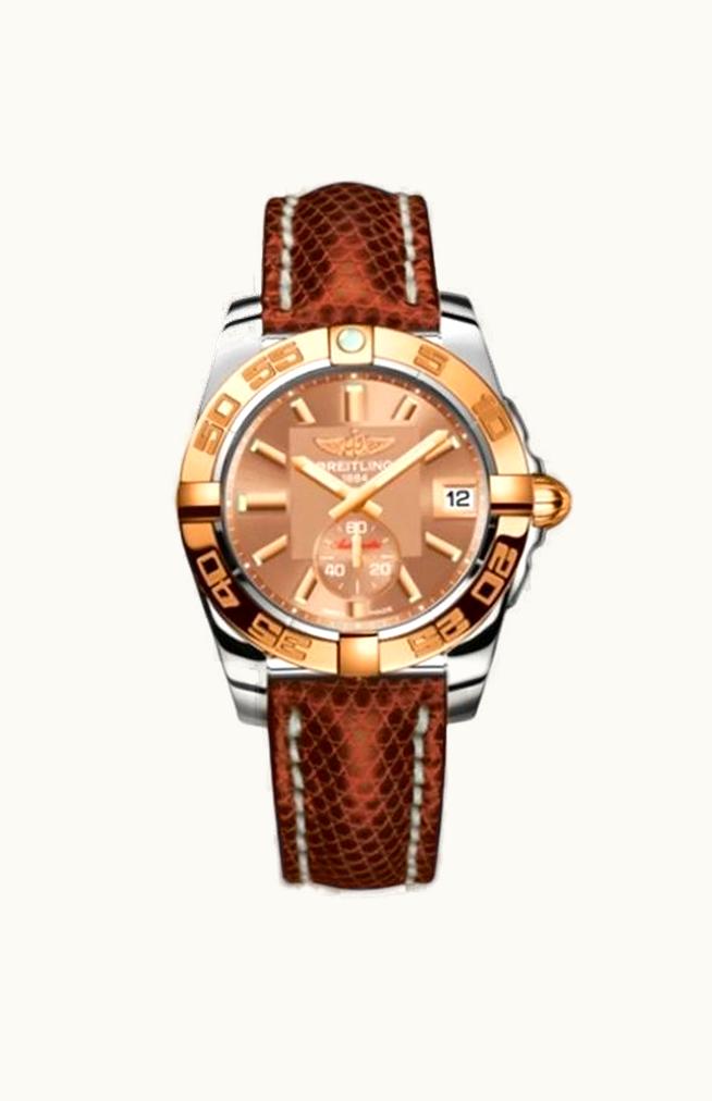 Breitling Galactic 36 Automatic Stainless Steel / Rose Gold / Copperhead Bronze / Teju