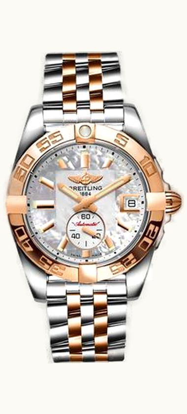 Breitling Galactic 36 Automatic Rose Gold / Pearl / Teju