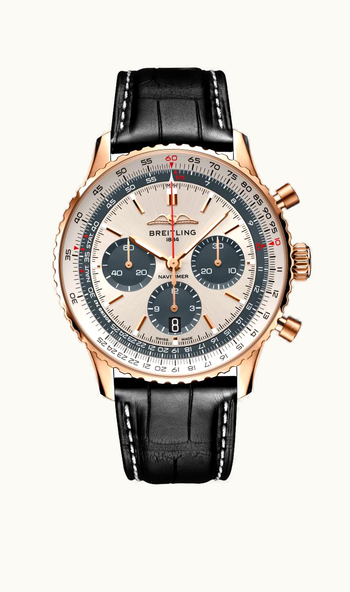 Breitling Navitimer B01 Chronograph 43 Red Gold / Starlux