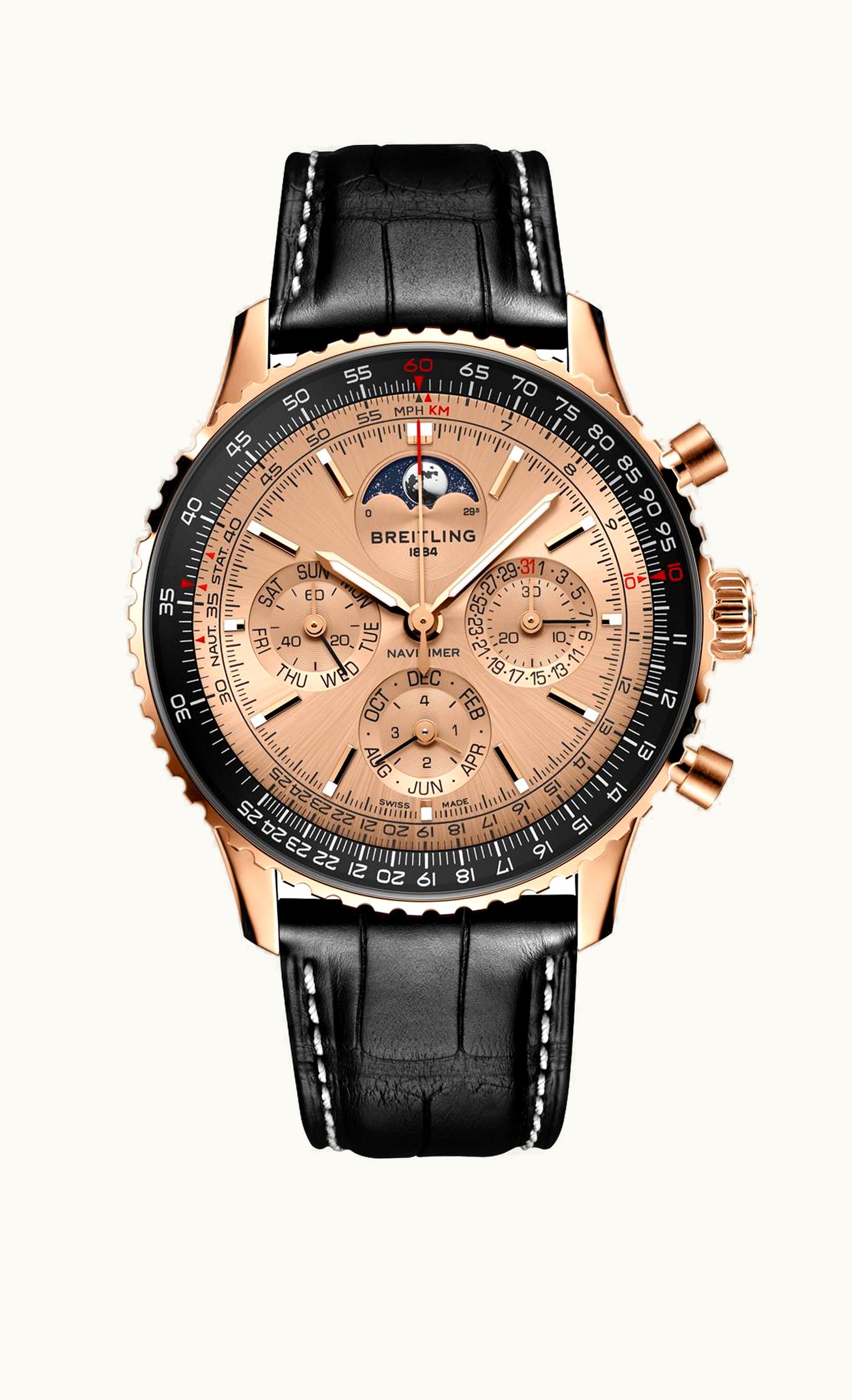 Breitling Navitimer B19 Chronograph 43 Perpetual Calendar Time for Art