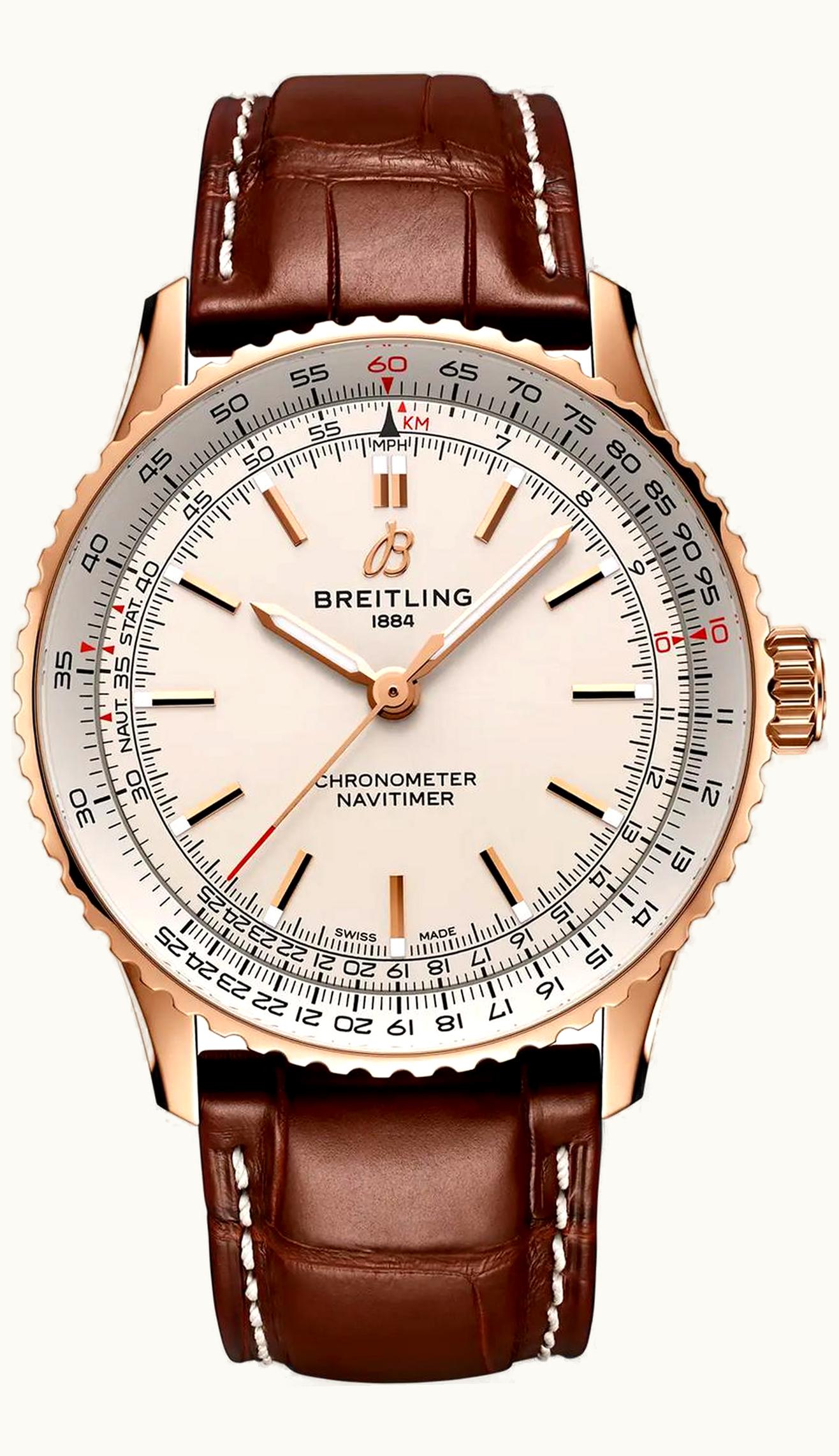 Breitling Navitimer Automatic 41 Automatic Red Gold / Silver