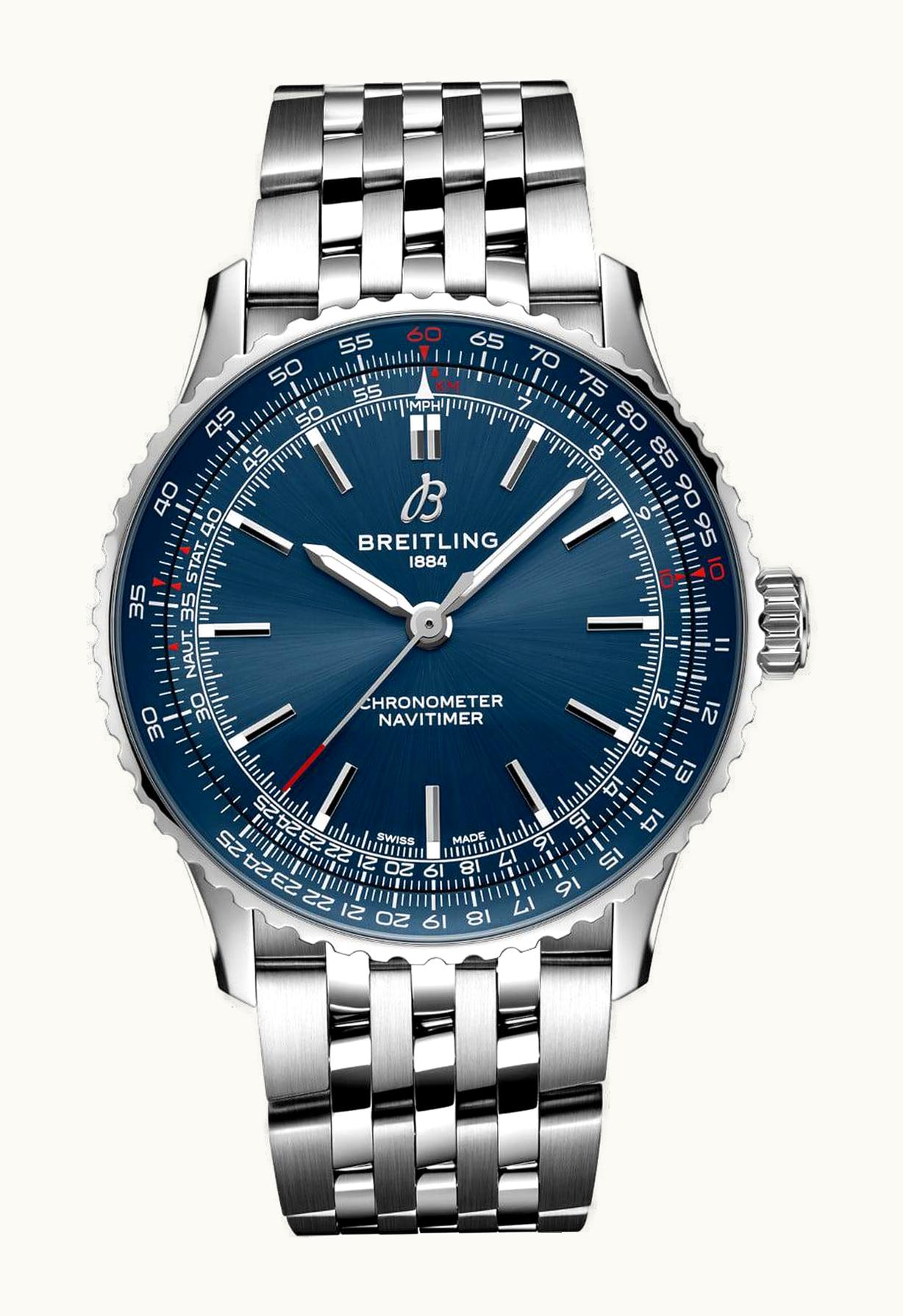 Breitling Navitimer Automatic 41 Automatic Stainless Steel / Blue / Bracelet