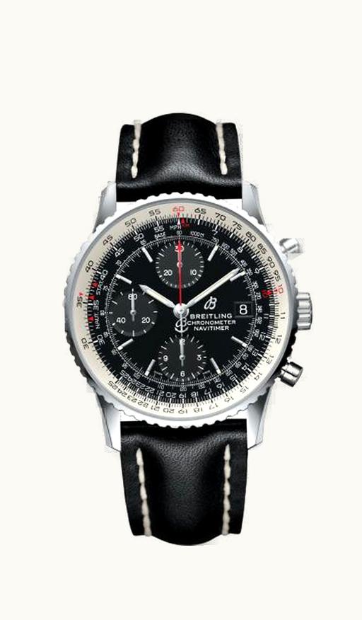 Breitling Navitimer 1 Chronograph 41 Stainless Steel / Black / Calf / Pin