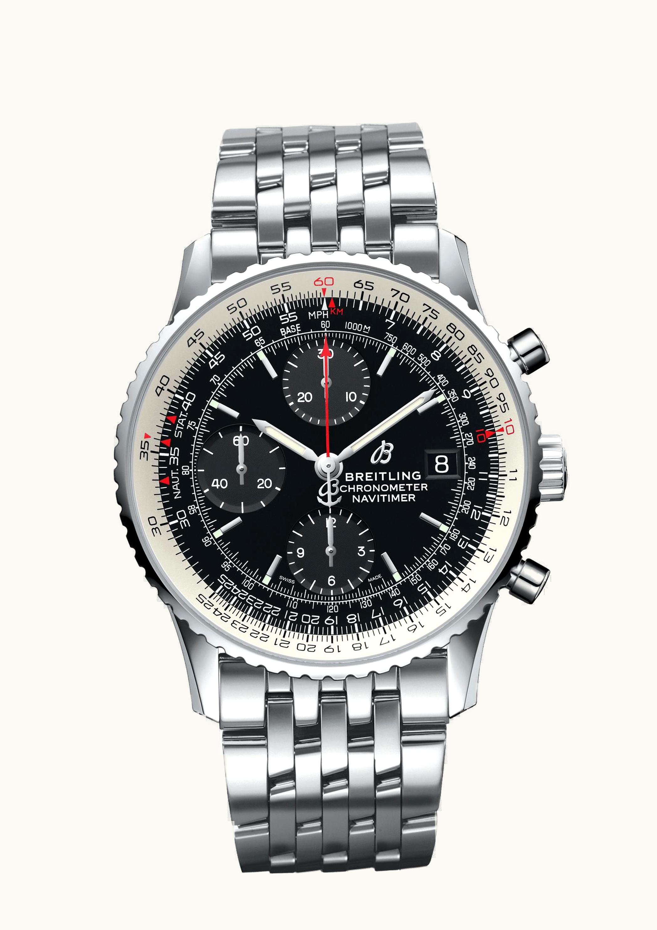 Breitling Navitimer 1 Chronograph 41 Stainless Steel / Black / Bracelet