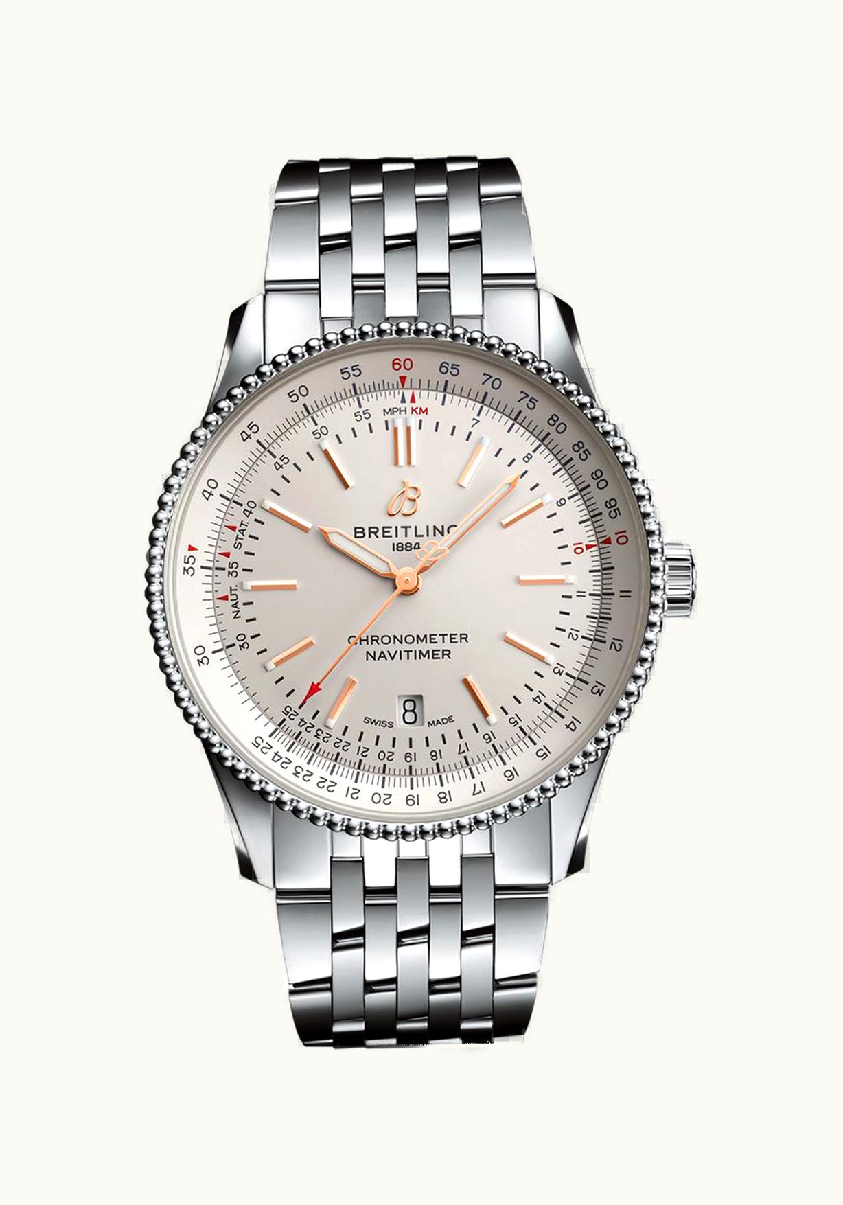 Breitling Navitimer Automatic 41 Automatic Stainless Steel / Silver / Bracelet