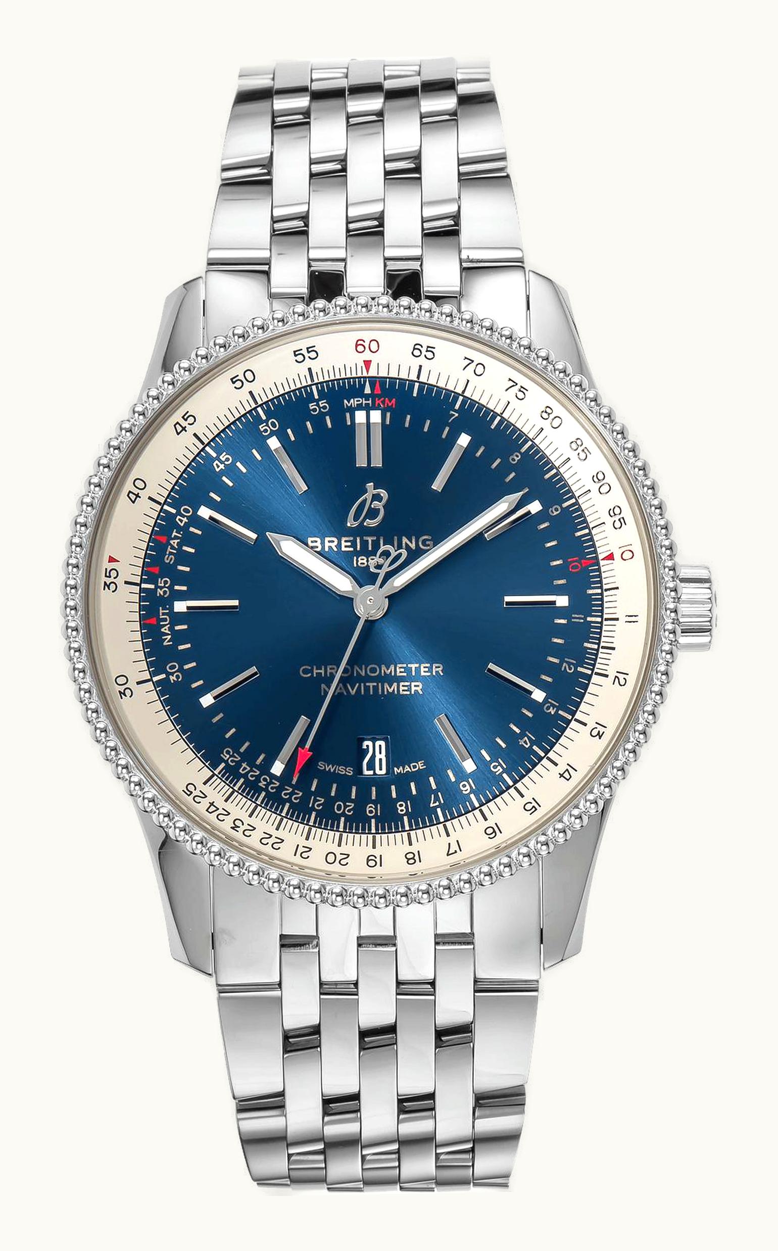 Breitling Navitimer Automatic 41 Automatic Stainless Steel / Blue / Bracelet