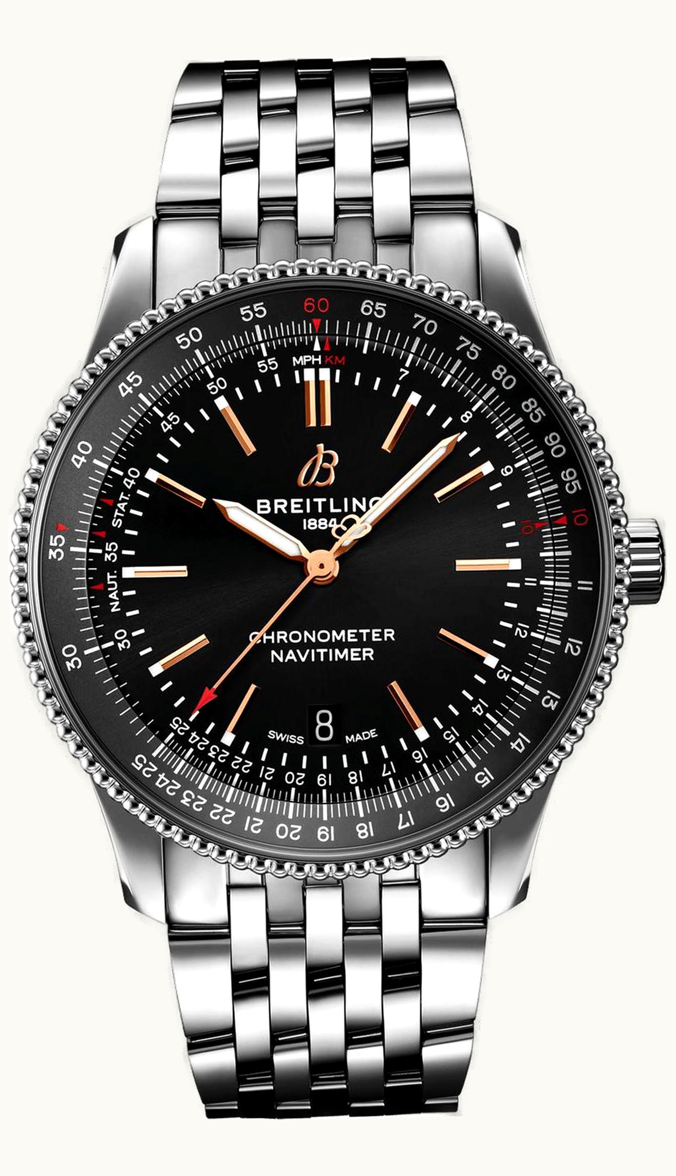 Breitling Navitimer Automatic 41 Automatic Stainless Steel / Black / Bracelet