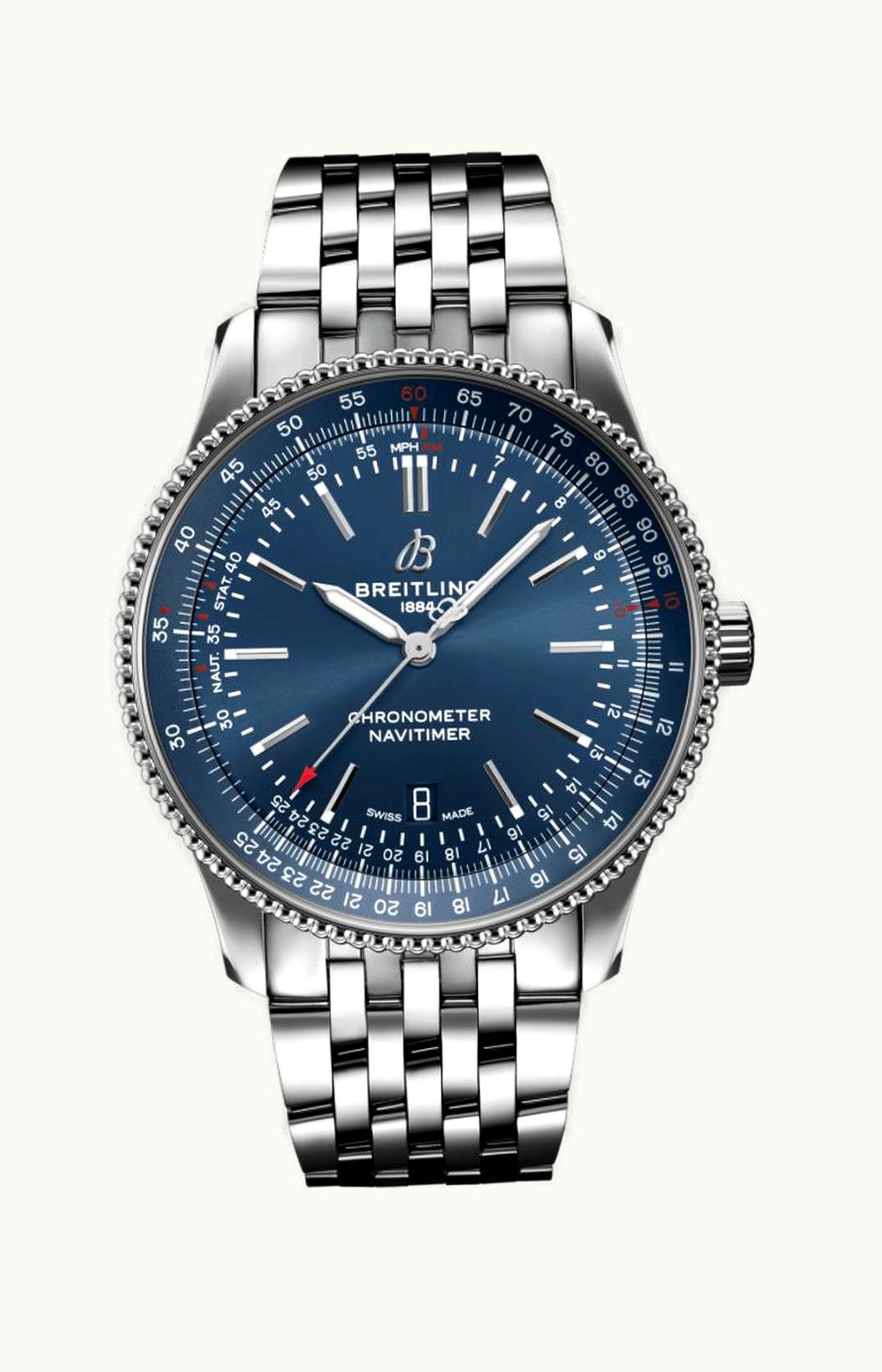 Breitling Navitimer Automatic 41 Automatic Stainless Steel / Blue / Bracelet