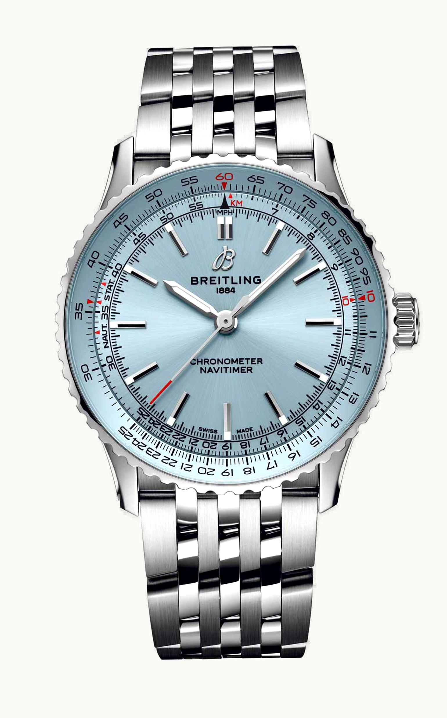 Breitling Navitimer GMT 41 Automatic Stainless Steel / Ice Blue