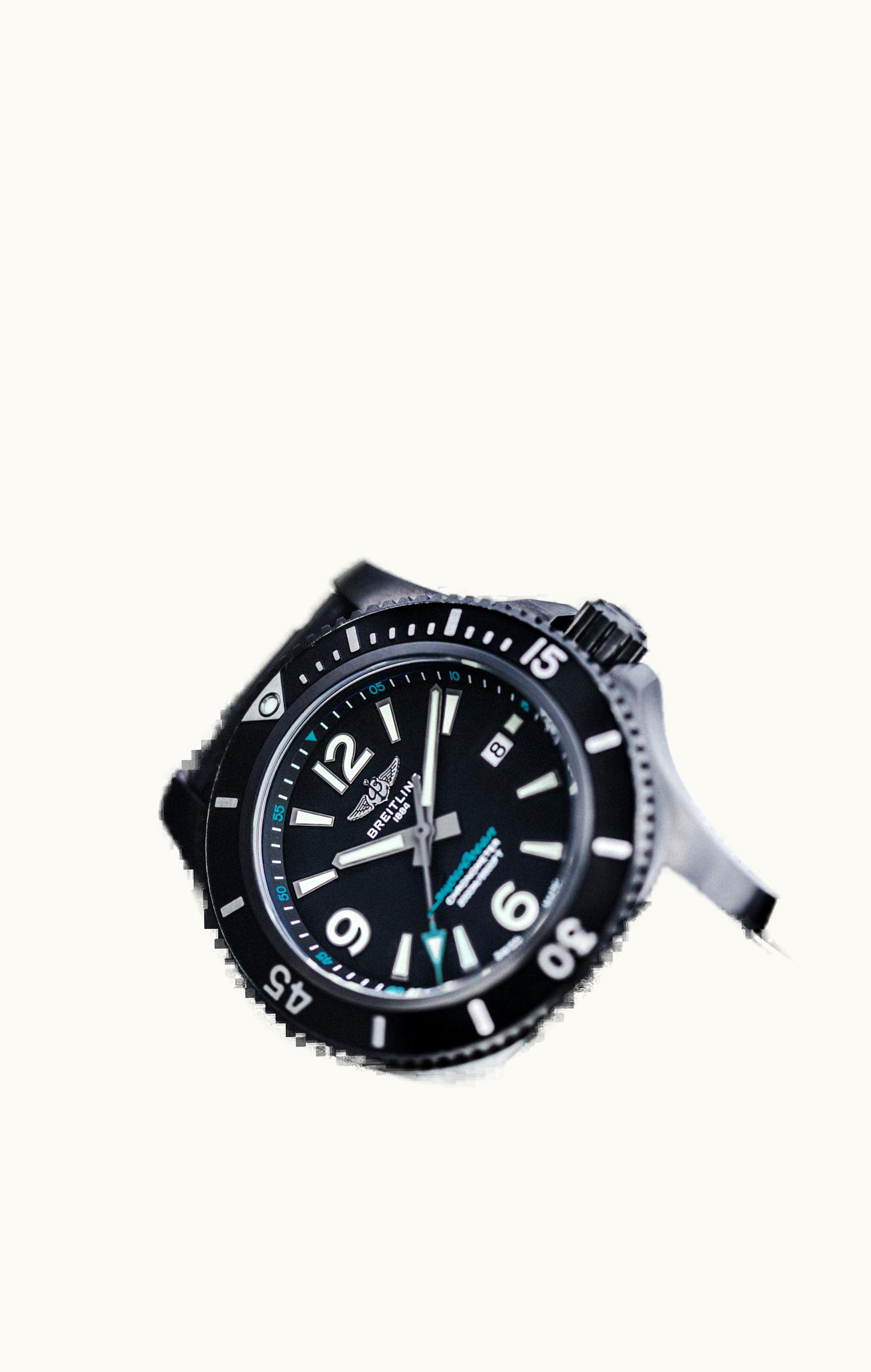 Breitling Superocean 42 Stainless Steel / Black - Premiers de Cordée