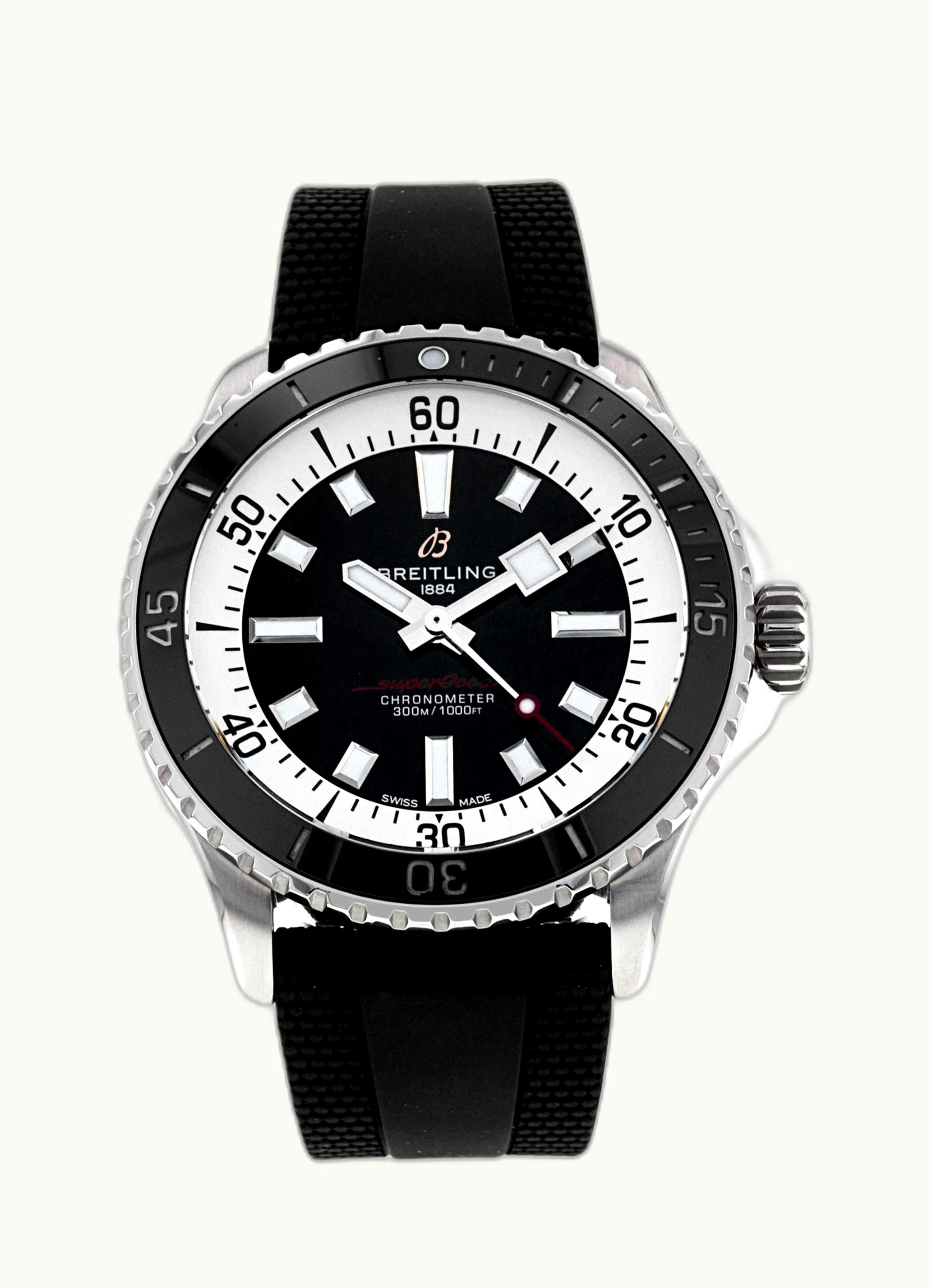 Breitling SuperOcean Automatic 42 Stainless Steel / Blue Danube / Austria